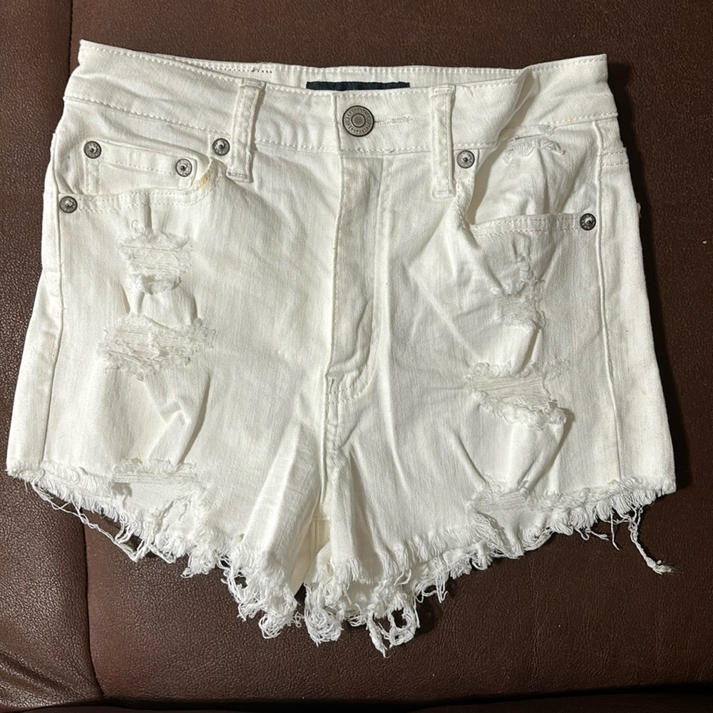 Aeropostale high rise mom shorty shorts